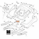 STIHL 6160-967-1500 Typenschild RT 5097 positie 16 technische tekening