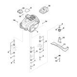STIHL 9645-945-7692 Runddichtring 22x3 positie 3 technische tekening