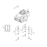 STIHL 6374-967-1530 Typenschild RM 655 YS positie 2 technische tekening