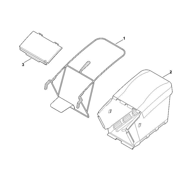 STIHL 6378-706-0711 Abdeckung positie 3 technische tekening