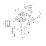 STIHL 9039-488-9042 Schneidschraube 3/8"x100 positie 11 technische tekening
