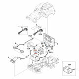 STIHL 6301-430-1479 Elektronikmodul positie 2 technische tekening