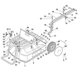 STIHL 6907-731-8222 Stange positie 17 technische tekening