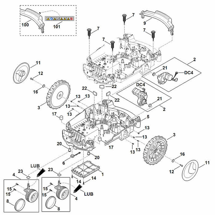 STIHL 9296-421-1627 Passscheibe 14x20x0,3 positie 23 technische tekening