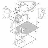 STIHL 6309-007-1025 Satz Umbau Dockingstation (EUR) positie 16 technische tekening
