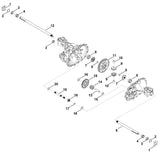STIHL 0012-642-2200 Antriebswelle positie 19 technische tekening