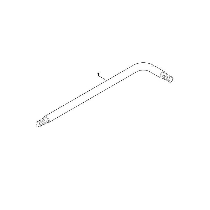 STIHL 6311-893-0400 Schraubendreher positie 1 technische tekening