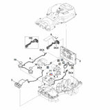 STIHL 6301-430-1480 Elektronikmodul positie 2 technische tekening