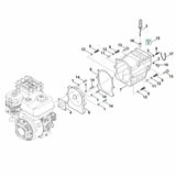 STIHL 6251-716-0405 Schraube (Seilzug, mit Gewinde) positie 10 technische tekening