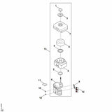 STIHL 0004-140-4403 Luftfilter positie 13 technische tekening