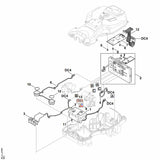 STIHL 6301-430-5260 Platine C-Modul positie 7 technische tekening