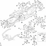 STIHL 9039-488-1784 Schneidschraube M8x16 positie 24 technische tekening