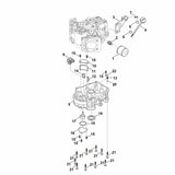 STIHL 0004-992-5512 Dichtring positie 6 technische tekening