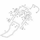 STIHL 6361-700-7515 Seilzug positie 5 technische tekening