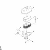 STIHL 0004-140-4409 Luftfilter positie 8 technische tekening