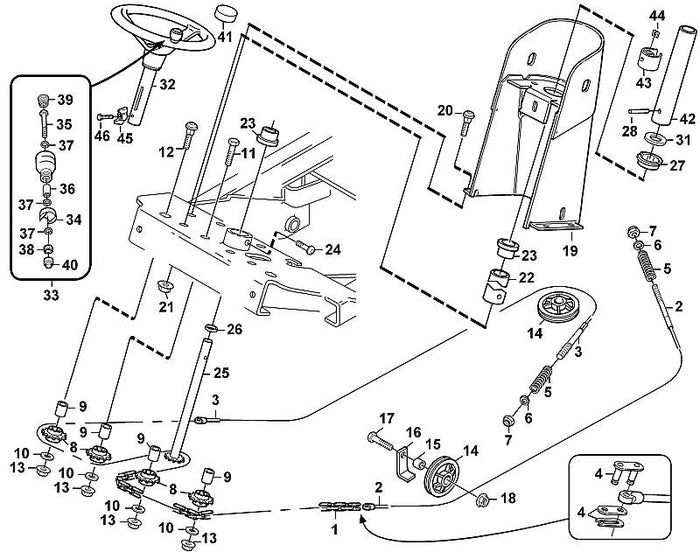 STIHL 9008-319-2460 Sechskantschraube M10x50 positie 11 technische tekening