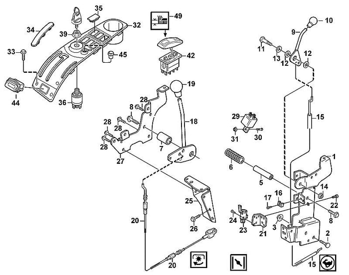STIHL 9103-021-3762 Schneidschraube 4,8x13 positie 22 technische tekening