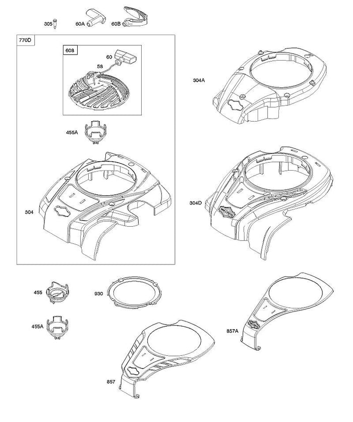 STIHL 0003-000-2706 590586 Schraube positie 305 technische tekening