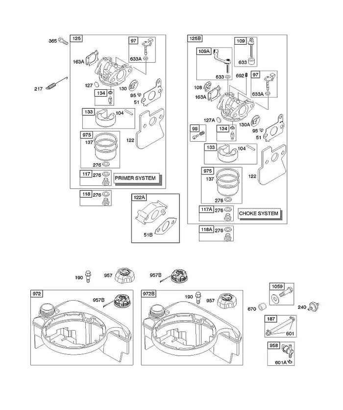 STIHL 0003-000-1177 692667 DICHTUNG, LUFTFILTER positie -1 technische tekening