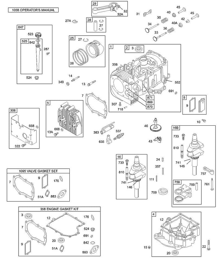 STIHL 0003-000-0047 271866S DICHTUNG, ZYLINDERKOPF positie 7 technische tekening