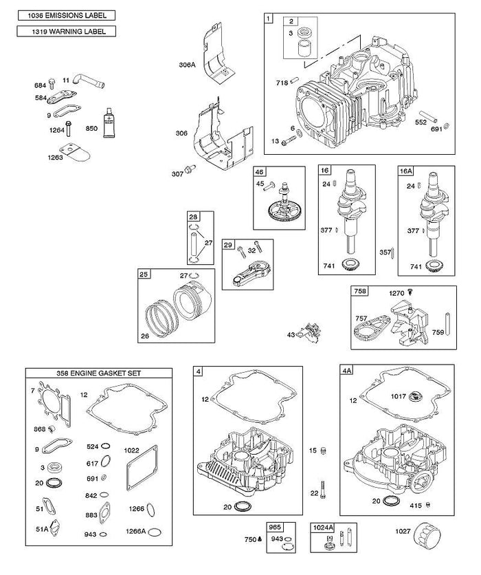 STIHL 0003-000-1496 696854 FILTER, Öl positie 1027 technische tekening