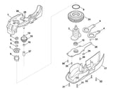 STIHL 9517-003-5055 Nadelrolle 4x10 positie 8 technische tekening