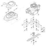 STIHL 6371-011-1804 HD675 (HD675-3013) positie 6 technische tekening