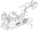 STIHL 6907-731-4500 Kantenschutz positie 28 technische tekening