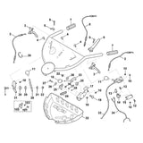 STIHL 6395-704-8220 Lagerbuchse positie 20 technische tekening