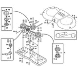 STIHL 9214-320-1400 Sichermutter M12 positie 14 technische tekening