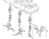 STIHL 9503-003-8325 Kugellager 6303-2RSX positie 3 technische tekening
