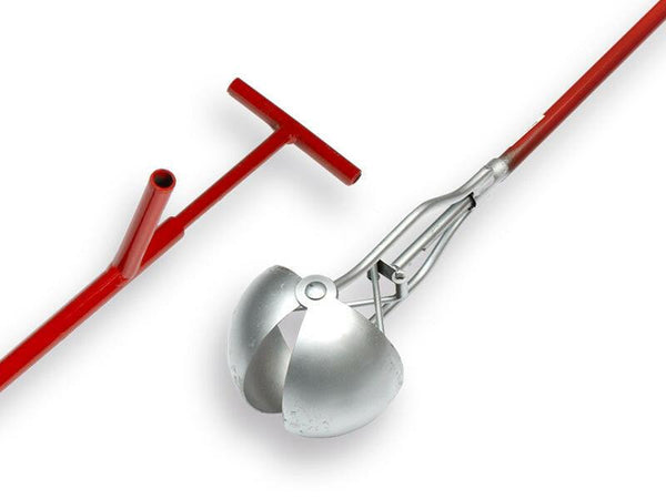Easygrab Brunnenschaufel 13 cm Rundes Modell – mit 150 cm Stiel
