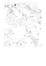 STIHL FA057900600 Griffschale positie 3 technische tekening