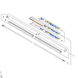 STIHL FA097107102 Schaft positie 1 technische tekening