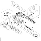 STIHL FA107901200 Bügelgriff positie 6 technische tekening