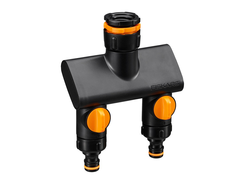 FISKARS Hahnanschluss 2-Wege-Wasserverteiler On/Off