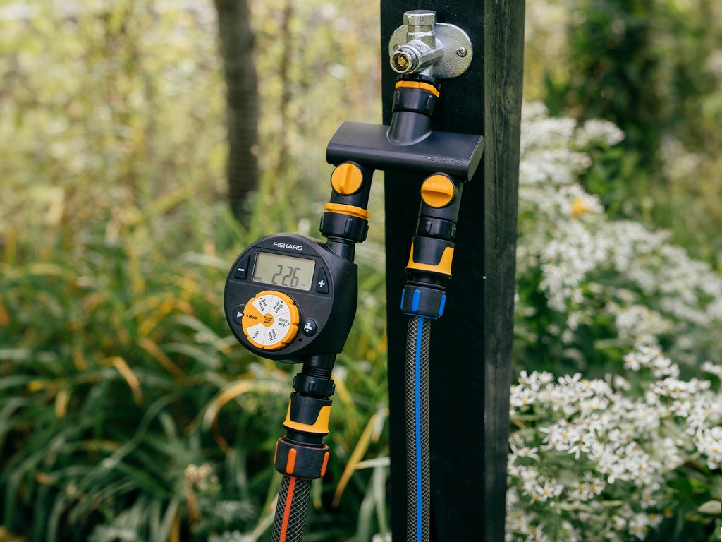 FISKARS Hahnanschluss 2-Wege-Wasserverteiler On/Off