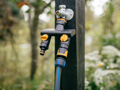 FISKARS Hahnanschluss 2-Wege-Wasserverteiler On/Off