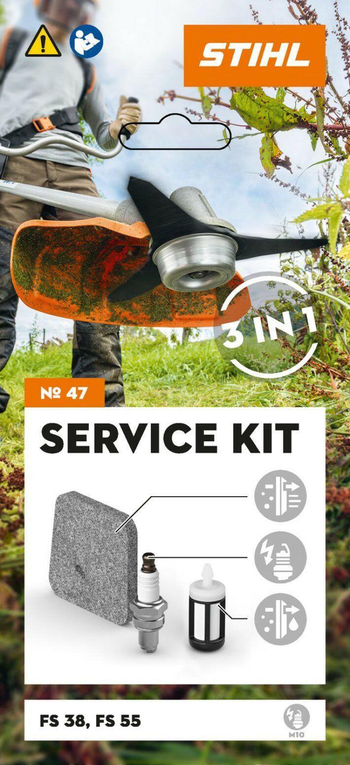 Stihl Service Kit 47 für FS 38 / FS 55 (2-Mix) - Jetzt Stihl bei kaisers.jetzt