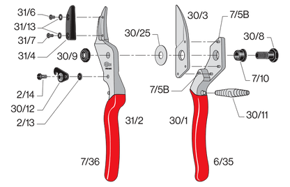 Felco 31 Amboss-Schere - Jetzt Felco bei kaisers.jetzt