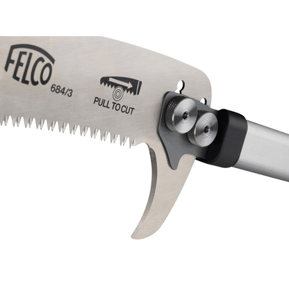 Felco Stangensäge 684 Detailansicht Verstellschrauben