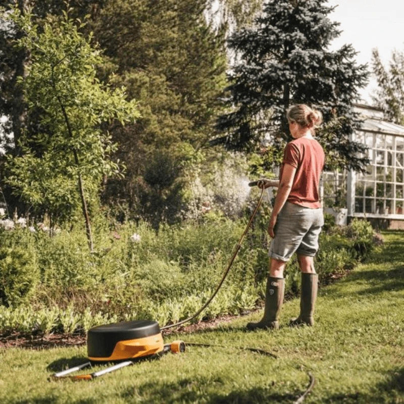 Fiskars Automatischer Schlauchaufroller XL mit Radern inkl. 20m Gartenschlauch - Jetzt Fiskars bei kaisers.jetzt