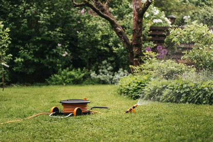 Fiskars Schlauchaufroller L mit Radern. inkl. 30m Gartenschlauch - Jetzt Fiskars bei kaisers.jetzt