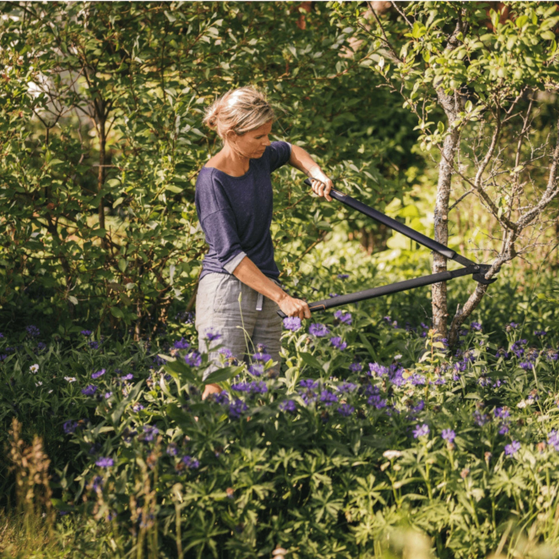 Fiskars Singlestep Astschere Bypass - L50cm L28 - Jetzt Fiskars bei kaisers.jetzt