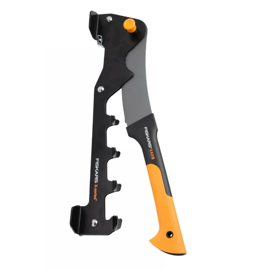 Fiskars X-Series Holzspalter zur Wandmontage inkl. XA3 Machete