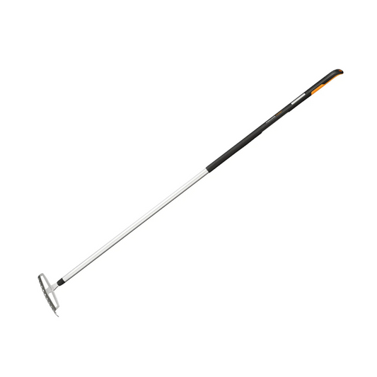 Fiskars Rosenrechen Xact S - mit 160 cm Stiel