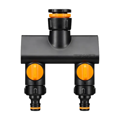 FISKARS Hahnanschluss 2-Wege-Wasserverteiler On/Off