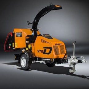 Först Diesel-Holzhäcksler ST6D