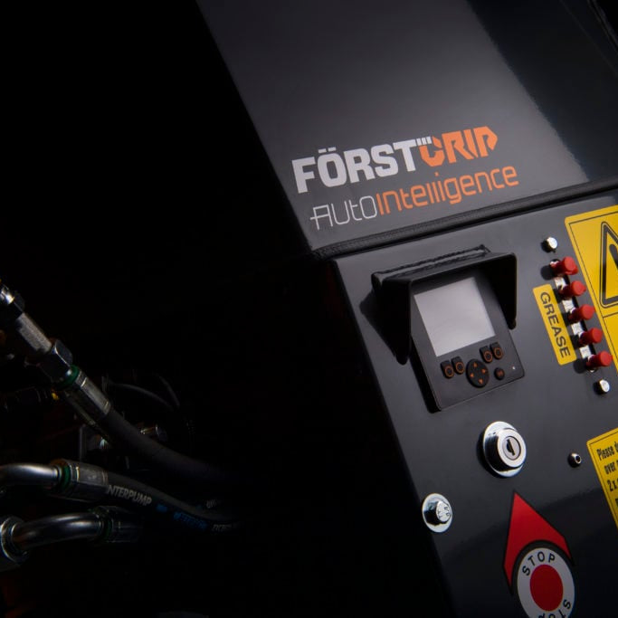 Först Zapfwellen-Häcksler PT8 Detailansicht