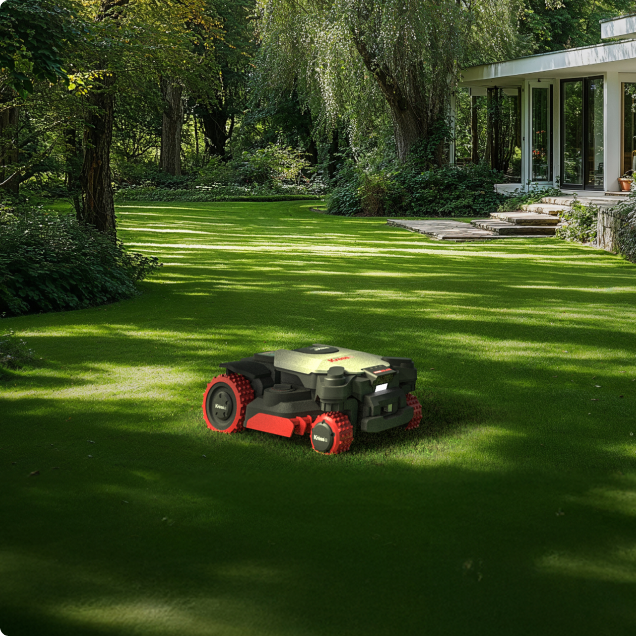 Kress EyePilot 4×4 RTKⁿ KR283E Mähroboter für bis zu 3.000 m²/Tag